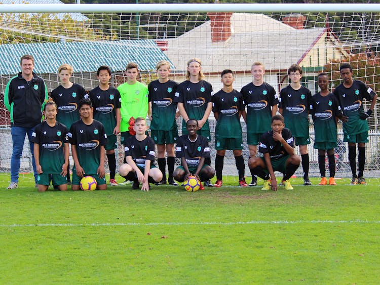 Hobart United FC team photo