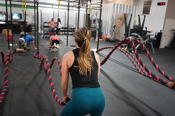 Bootcamp Training at a gym