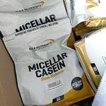 Bulk Nutrients' Micellar Casein Protein - photo courtesy of @esaints_stoupas