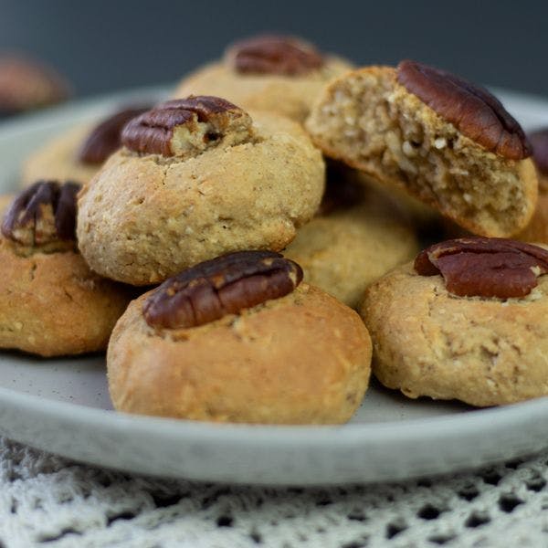 High Protein Quick and Easy Nutty Biscuits from Bulk Nutrients