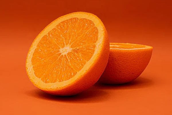 Orange juice is very high in Vitamin C.