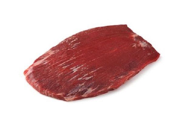 Flank steak: A leaner cut.