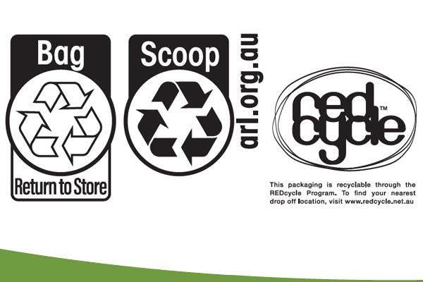 This label is on all Bulk Nutrients packaging and means this packaging is recyclable through the REDcycle program.