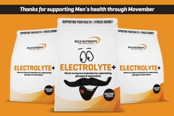 All sales of Electrolyte Plus in November 2020 will be donated to the Mobart Mo Bros.