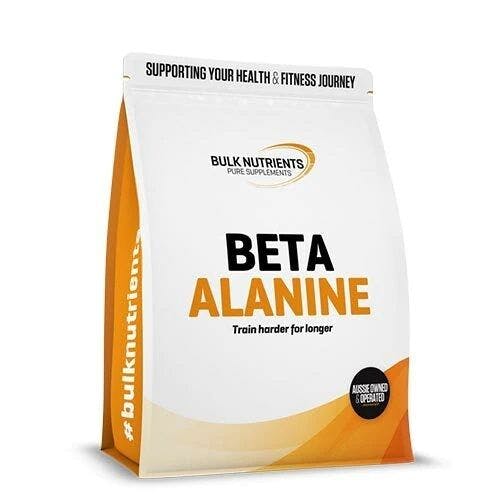 Train harder for longer with Bulk Nutrients' Beta Alanine, a staple ingredient of many pre workouts. Available in 250g pouches for $19.00. 
