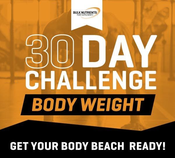 Bulk Nutrients 30 day body weight challenge
