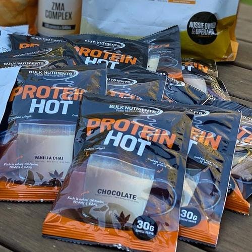Bulk Nutrients' Protein Hot Multi Pack - photo courtesy of @adnirem1977