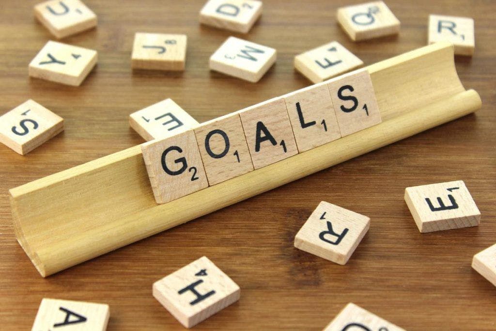 Set small goals as benchmarks to keep momentum and ensure every day and week is contributing to the overall goal.