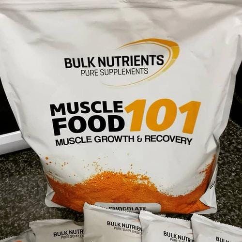 Bulk Nutrients' Muscle Food 101 - photo courtesy of @scottgumbrell