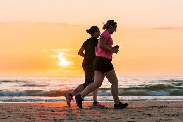 Burn 1.6 times more calories by running on sand.