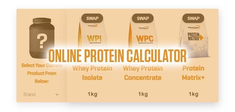 Bulk Nutrients Online Protein Calculator will help you to quickly compare proteins across multiple brands so you can find the protein that suits you!