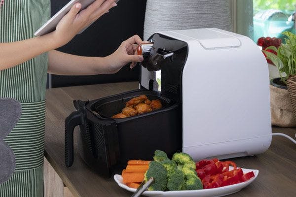 The air fryer is a quick and easy cooking method and a way to get crispy tasty meals without using a lot of cooking oil.